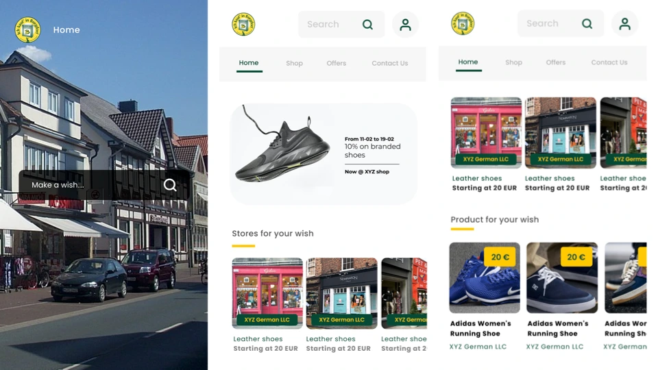 Local Marketplace Portal home